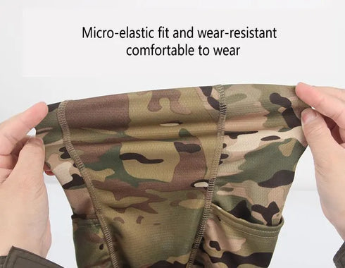 Tactical Balaclava Full Face Mask Set Men Summer Snapback Sun Hat Outdoor Hunting Camouflage Balaclava
